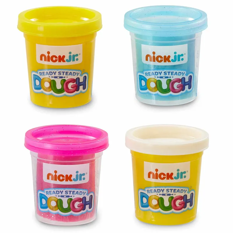 בצק ניק ג';וניור יוניקורן 4 מיכלים - Nick Jr