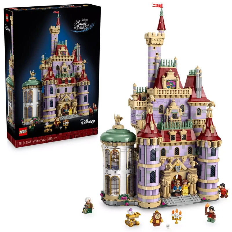 לגו דיסני הארמון של היפה והחיה 43263 - Lego