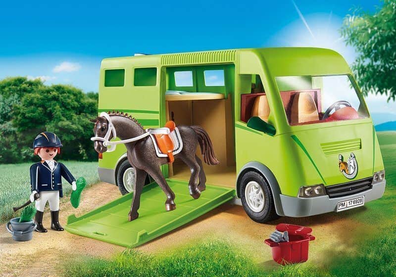 פליימוביל רכב להובלת סוסם 6928 - Playmobil