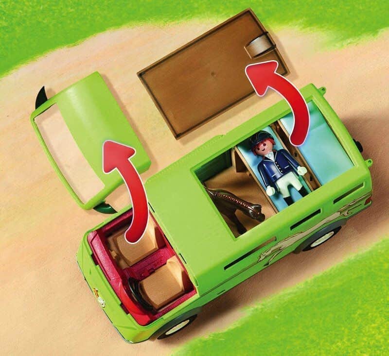 פליימוביל רכב להובלת סוסם 6928 - Playmobil