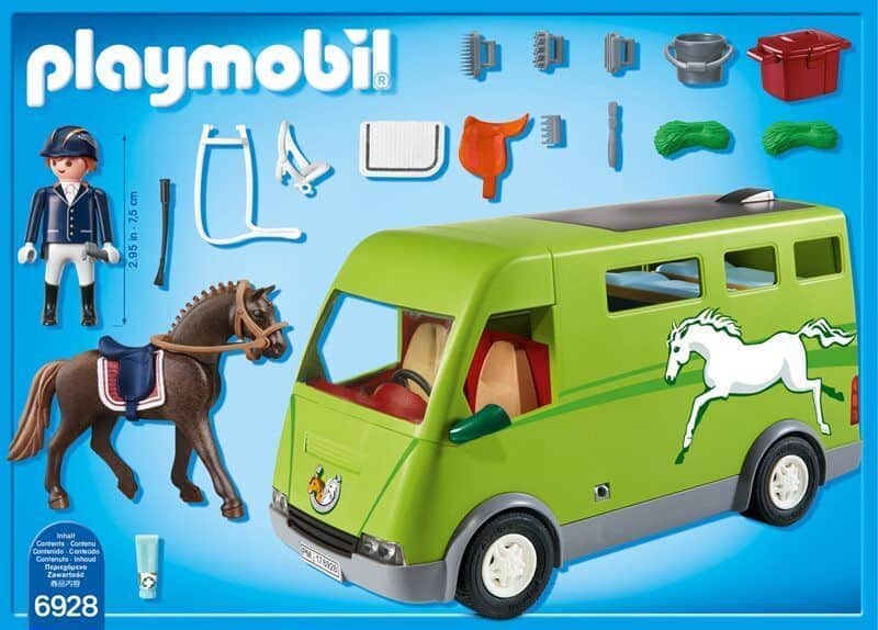 פליימוביל רכב להובלת סוסם 6928 - Playmobil