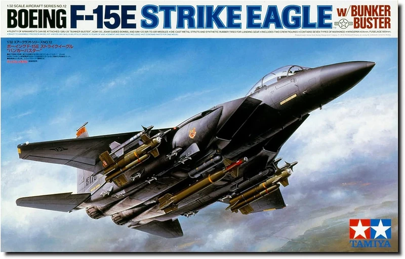 מטוס F-15E להרכבה - Tamiya