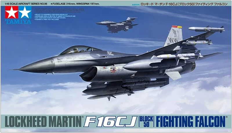 מטוס F-16CJ להרכבה - Tamiya