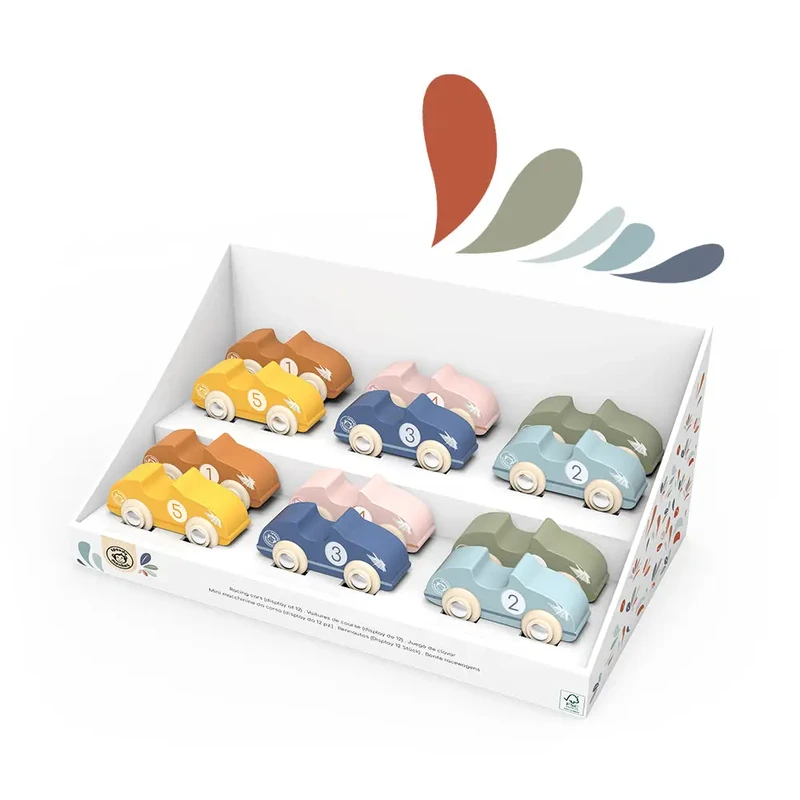 מכוניות מרוץ מעץ - Speedy Monkey