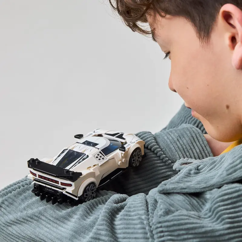 לגו ספיד צ';מפיון מכונית על lego - Bugatti Centodieci 77240