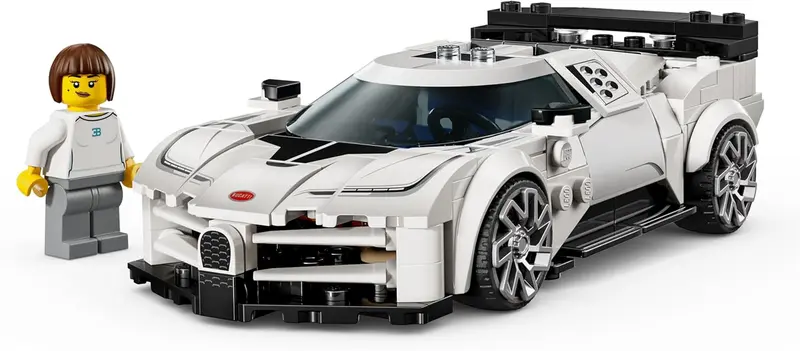 לגו ספיד צ';מפיון מכונית על lego - Bugatti Centodieci 77240