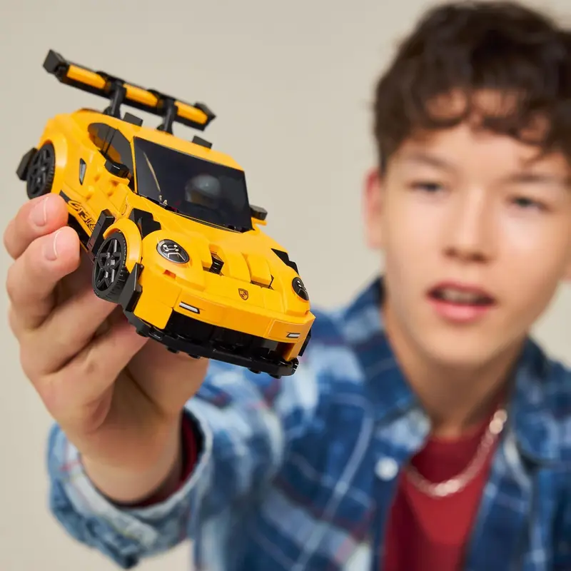 לגו ספיד צ';מפיון מכונית על lego - Porsche 911 GT3 77239