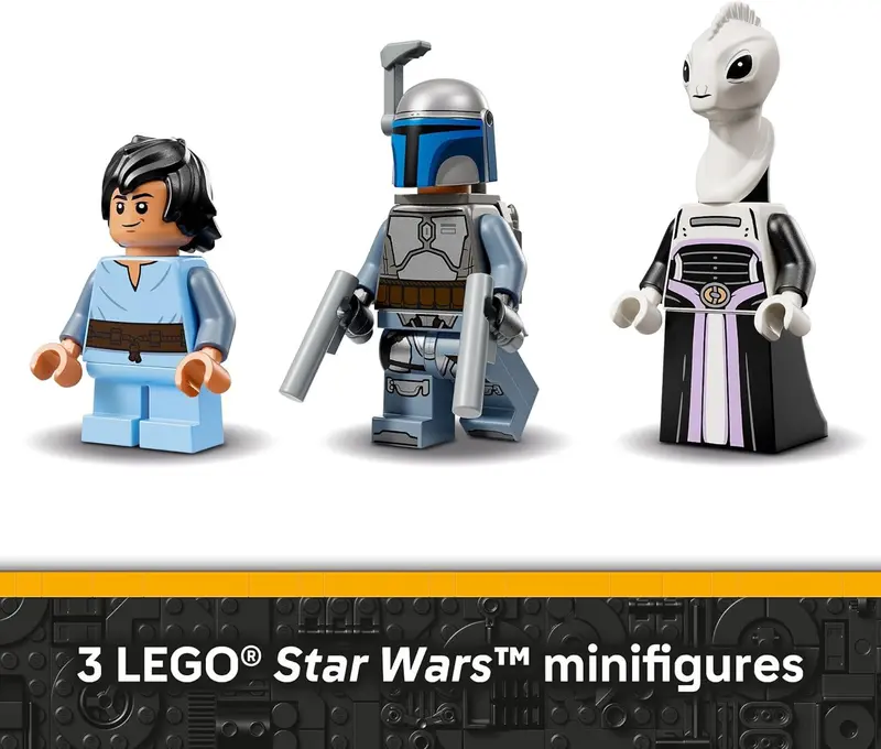 לגו מלחמת הכוכבים ספינת החלל של ג‘נגו פט 75433 - Lego