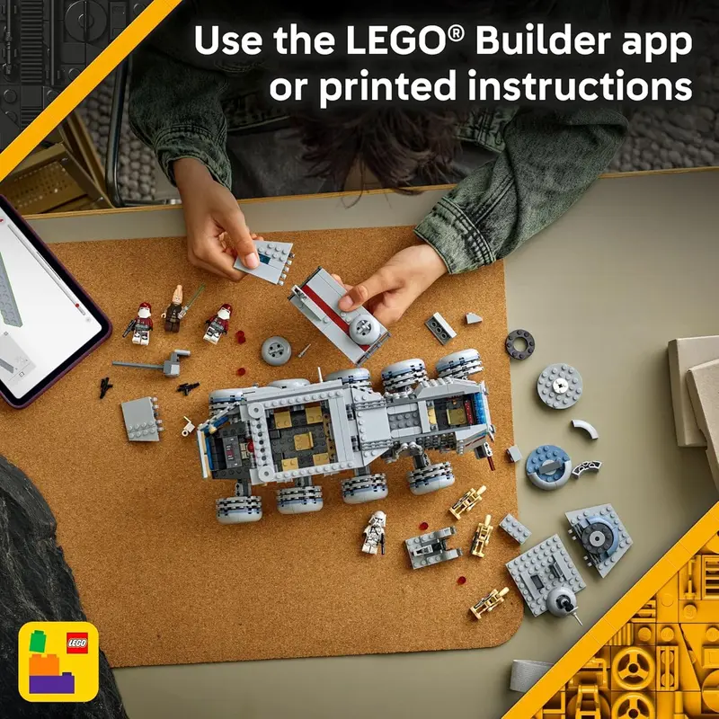 לגו מלחמת הכוכבים רכב Juggernaut של הרפובליקה 75413 - Lego