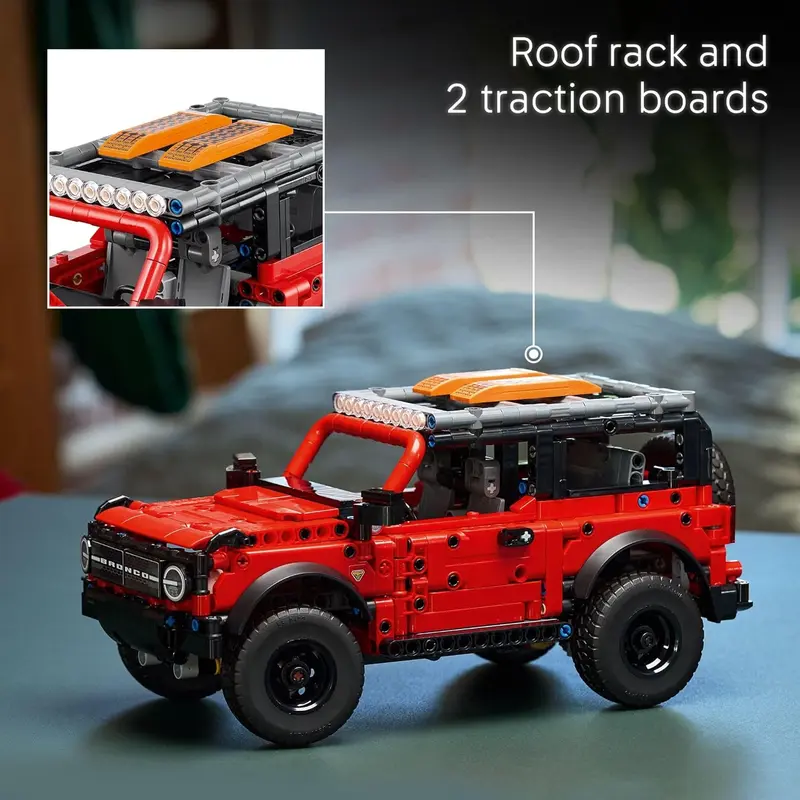 לגו טכניק מכונית lego - Ford Bronco SUV 42213