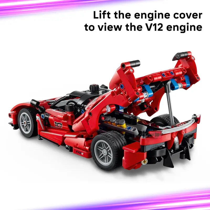 לגו טכניק מכונית lego - Ferrari FXX K 42212