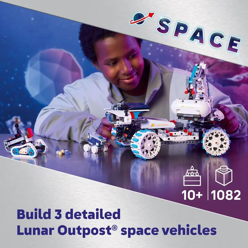 לגו טכניק רכב חלל lego - Lunar Outpost 42211