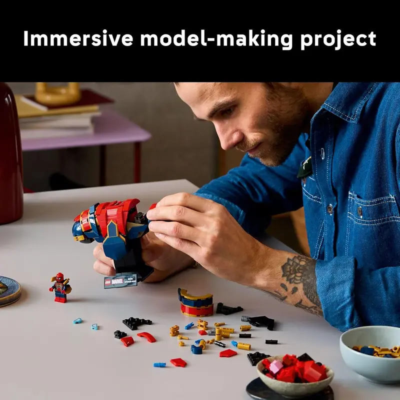 לגו גיבורי על פסל ראש של איירון ספיידרמן 76326 - Lego