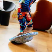 משחק דיסק איזון ושיווי משקל - כחול - Superkids