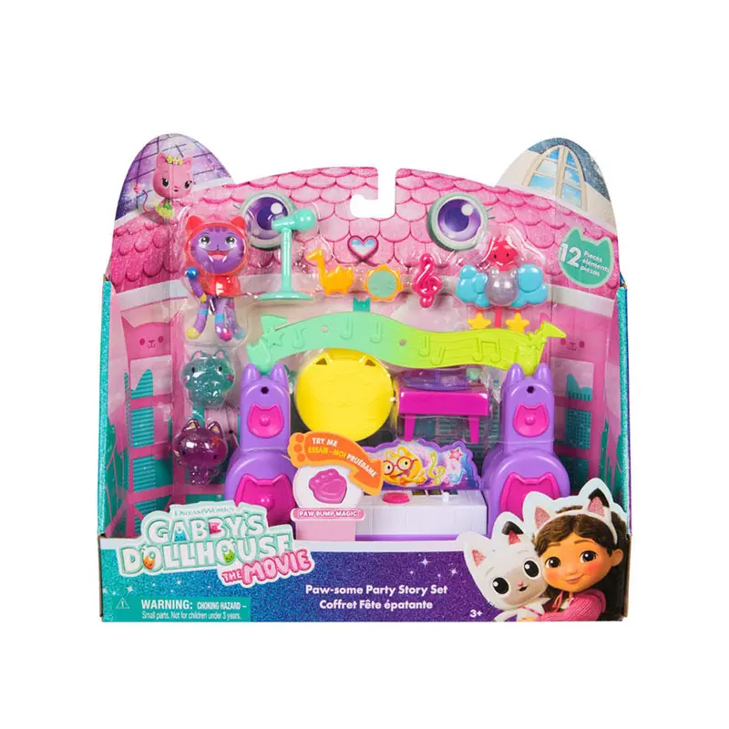 בית הבובות של גבי הסרט סט משחק מוזיקה - Gabby';s Dollhouse