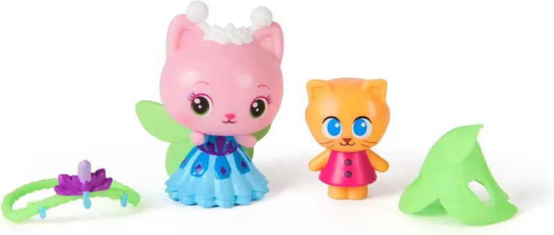 בית הבובות של גבי הסרט קיטי הפיה וגמד גינה - Gabby';s Dollhouse