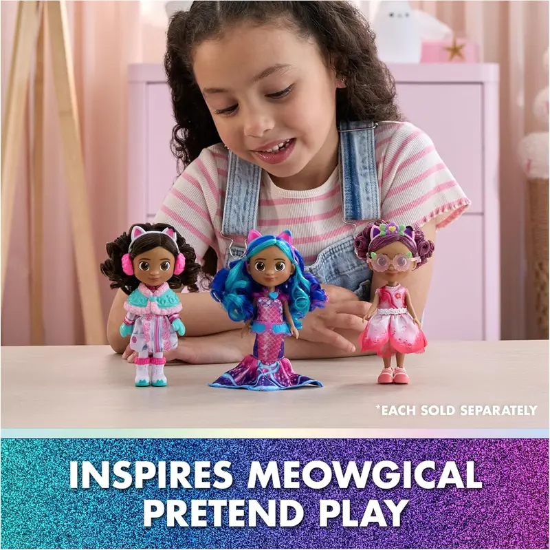 בית הבובות של גבי הסרט סט משחק דמות גבי סירנה - Gabby';s Dollhouse