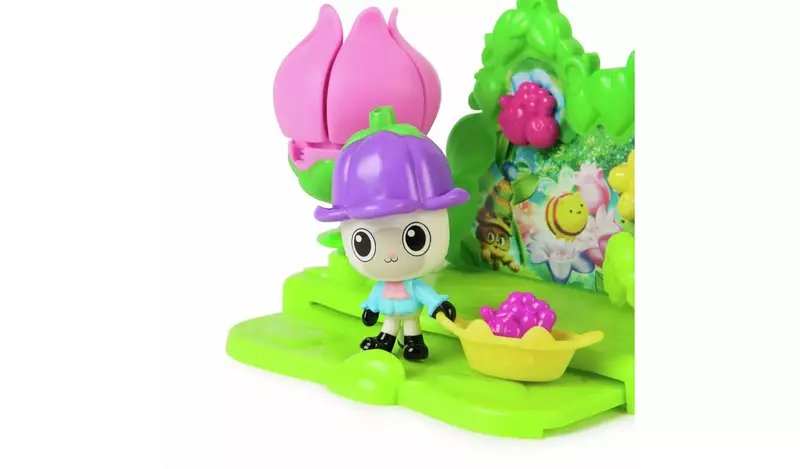 בית הבובות של גבי הסרט סט משחק גינת קריסטל - Gabby';s Dollhouse