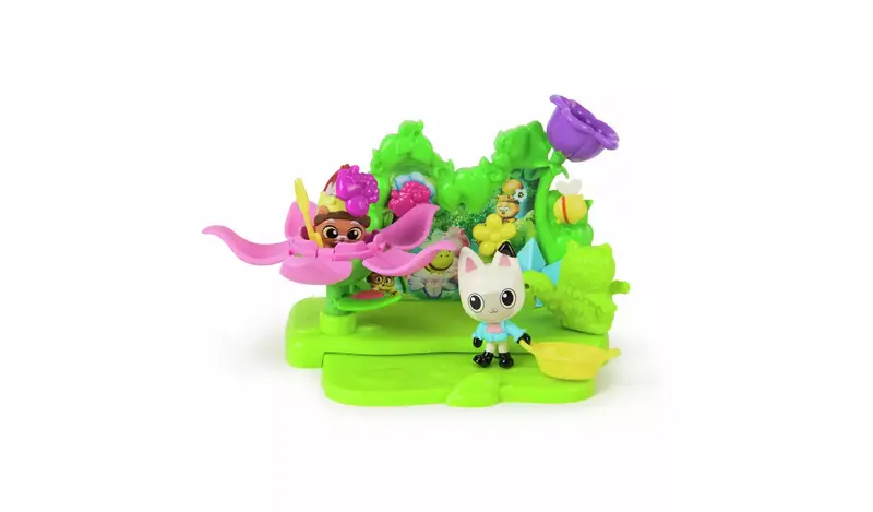 בית הבובות של גבי הסרט סט משחק גינת קריסטל - Gabby';s Dollhouse