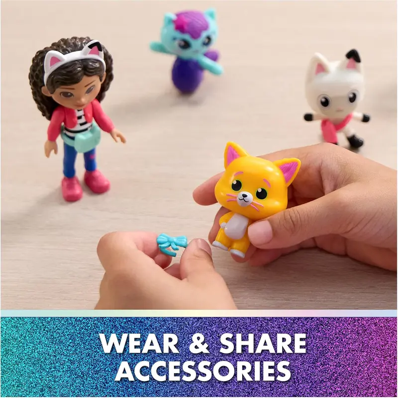 בית הבובות של גבי הסרט סט דמויות - Gabby';s Dollhouse