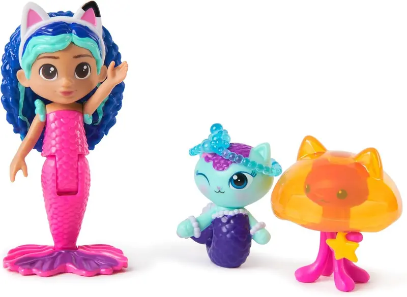 בית הבובות של גבי הסרט סט 3 דמויות - Gabby';s Dollhouse