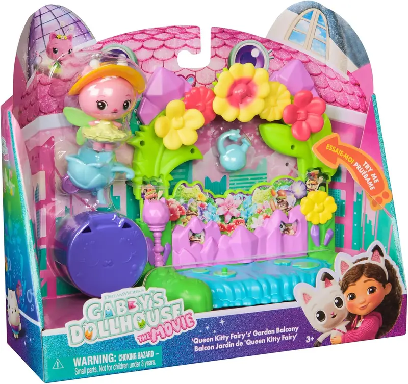 בית הבובות של גבי הסרט מרפסת לבית בובות - Gabby';s Dollhouse