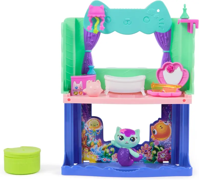 בית הבובות של גבי הסרט חדר פורטל ספא - Gabby';s Dollhouse