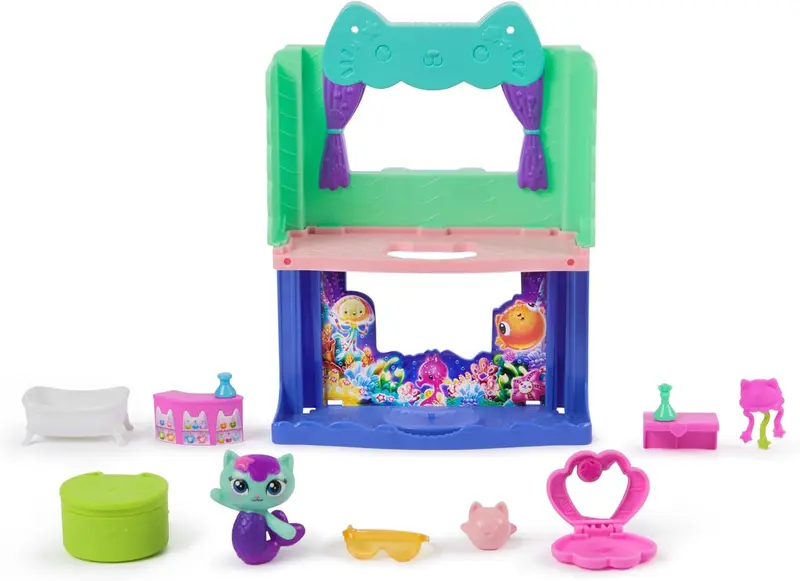 בית הבובות של גבי הסרט חדר פורטל ספא - Gabby';s Dollhouse