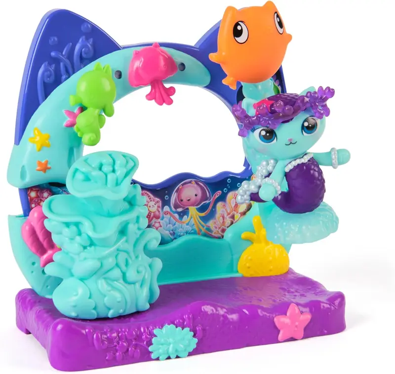 בית הבובות של גבי הסרט מרפסת אקווריום לבית בובות - Gabby';s Dollhouse