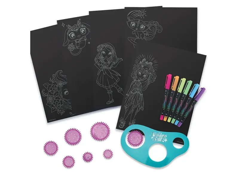 נבולוס סטארס - סט ענק כוכבים מסתובבים - Nebulous Star