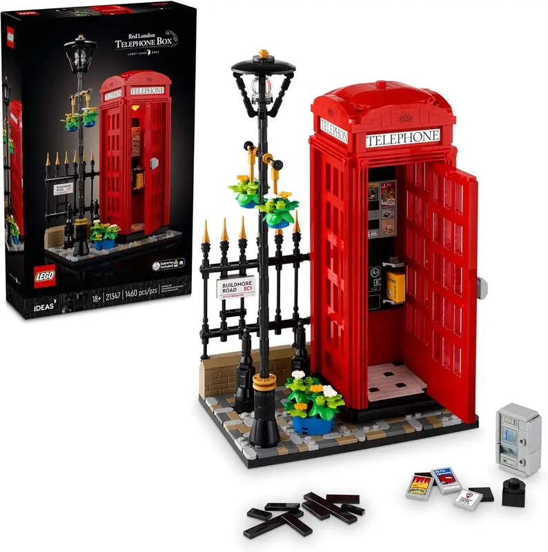 לגו רעיונות תא טלפון אדום בלונדון 21347 - Lego