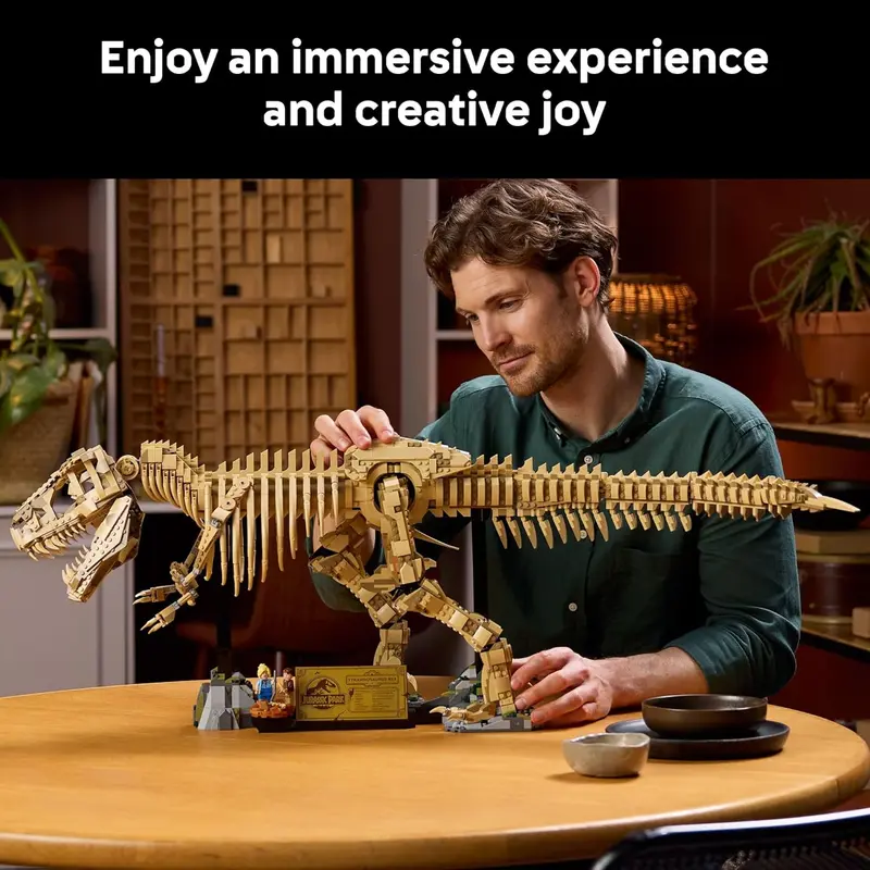 לגו עולם היורה מאובני דינוזאורים: טירנוזאורוס רקס 76968 - Lego