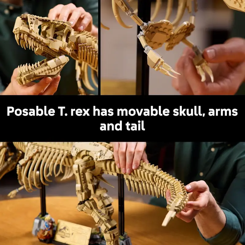 לגו עולם היורה מאובני דינוזאורים: טירנוזאורוס רקס 76968 - Lego