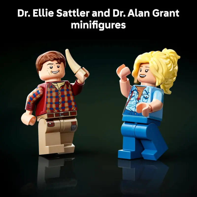 לגו עולם היורה מאובני דינוזאורים: טירנוזאורוס רקס 76968 - Lego