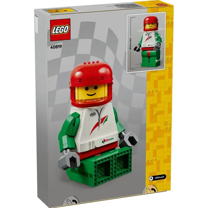 לגו דמות לגו מוגדלת – נהג מרוץ 40819 - Lego