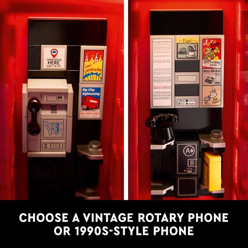 לגו רעיונות תא טלפון אדום בלונדון 21347 - Lego