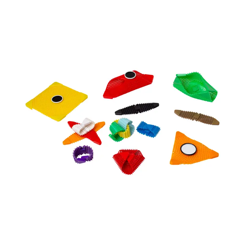 מגנטים גמישים סנסוריים להרכבה בתלת מימד - Superkids