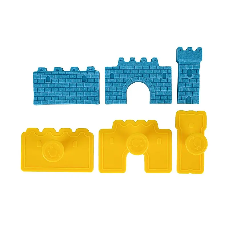 ערכת תבניות קפיץ לבניית קירות לבתים וטירות בתלת מימד - Superkids