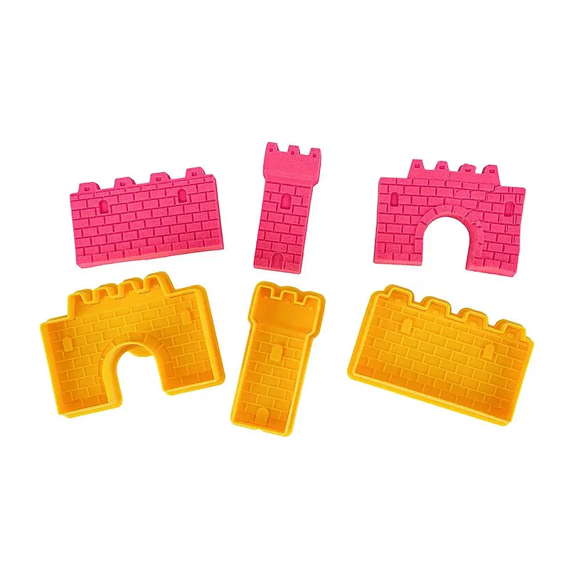 ערכת תבניות קפיץ לבניית קירות לבתים וטירות בתלת מימד - Superkids