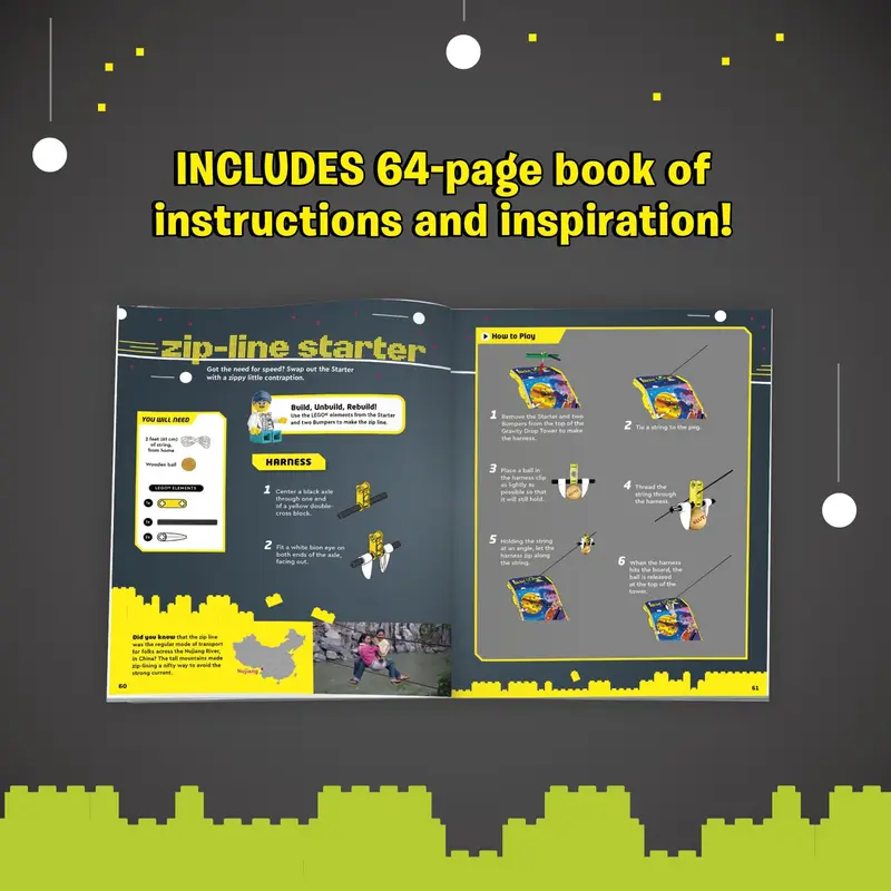 לגו כח משיכה - Klutz