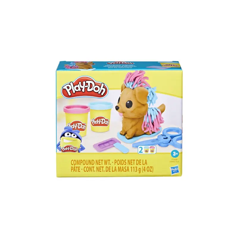 בצק פליידו מספרה כלב מיני - Play-Doh