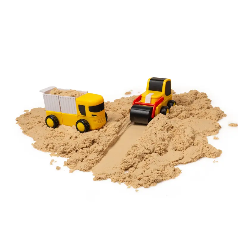 משאיות עבודה מגנטיות מודולאריות – ערכת 52 חלקים – Magnetix Trucks