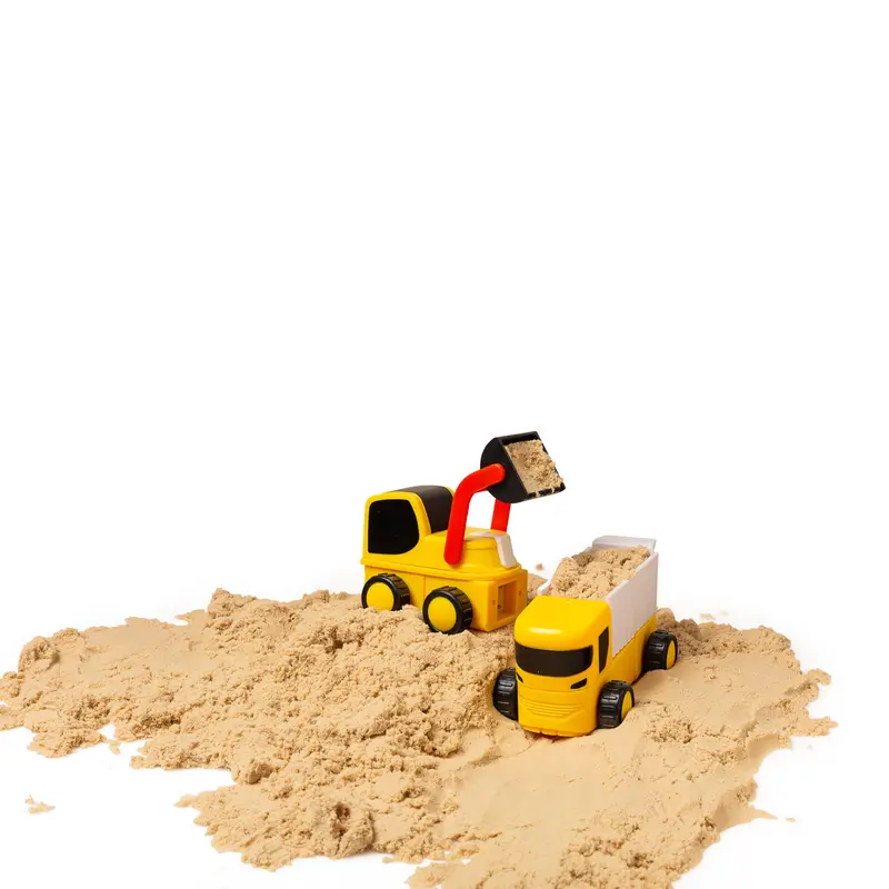 משאיות עבודה מגנטיות מודולאריות – ערכת 52 חלקים – Magnetix Trucks