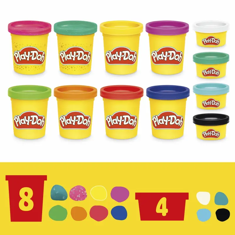 בצק פליידו חבילת מעדנים מבחר - Play-Doh