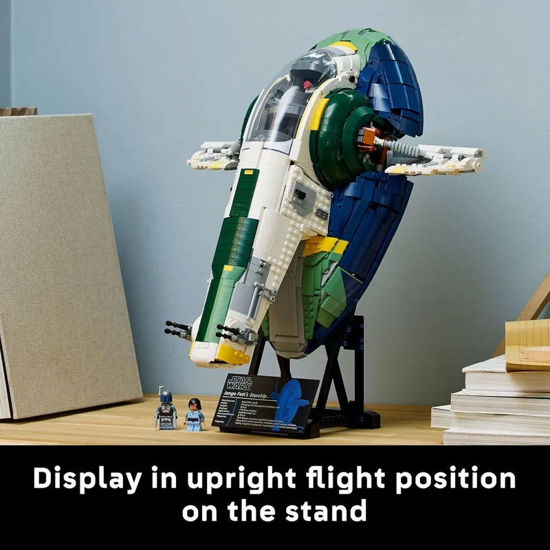 לגו מלחמת הכוכבים ספינת החלל מסוג Firespray של ג’נגו פט 75409 - Lego