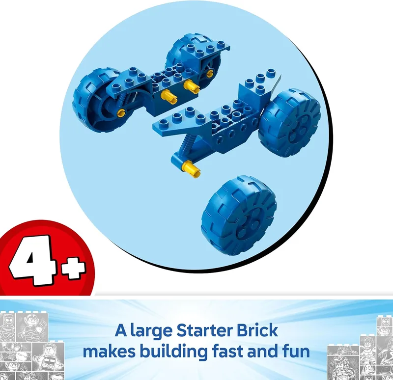 לגו גיבורי על צוות זחלן להצלת ספיידי-דינו 11199 - Lego