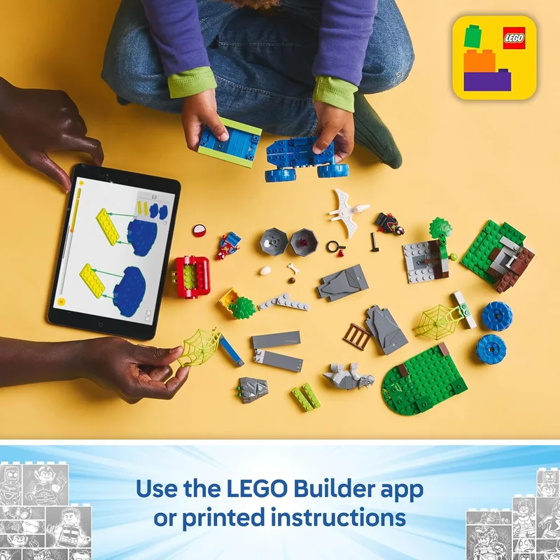 לגו גיבורי על צוות זחלן להצלת ספיידי-דינו 11199 - Lego