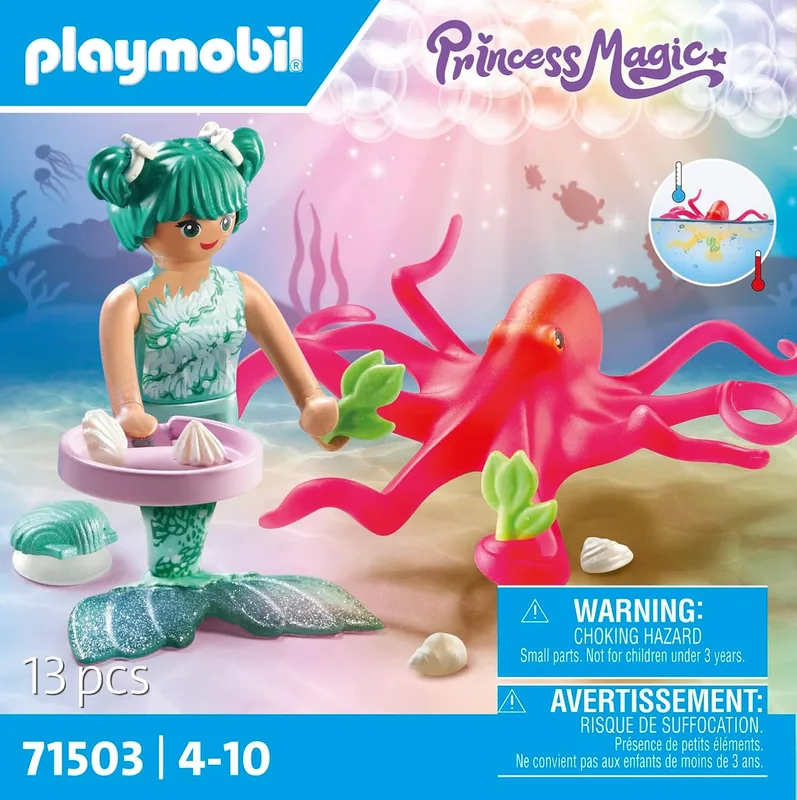 פליימוביל בת ים עם תמנון 71503 - Playmobil