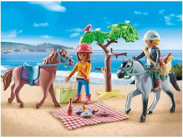 פליימוביל רכיבה על סוסים לחוף הים 71470 - Playmobil