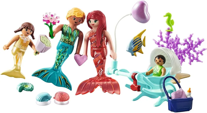 פליימוביל משפחת בת הים 71469 - Playmobil